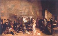 Courbet, Gustave - The Artist's Studio( A True Allegory Concerning Seven Years of My Artistic Life)